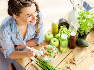 Healthy smile showing strong dental implants in Buda